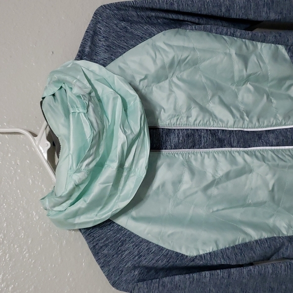 TITLE NINE Quilted Full-Zip Jacket, Color Turquoise, Size S - Picture 13 of 17